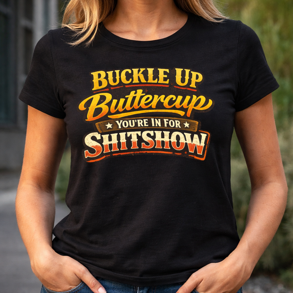 Buckle up Buttercup Tshirt