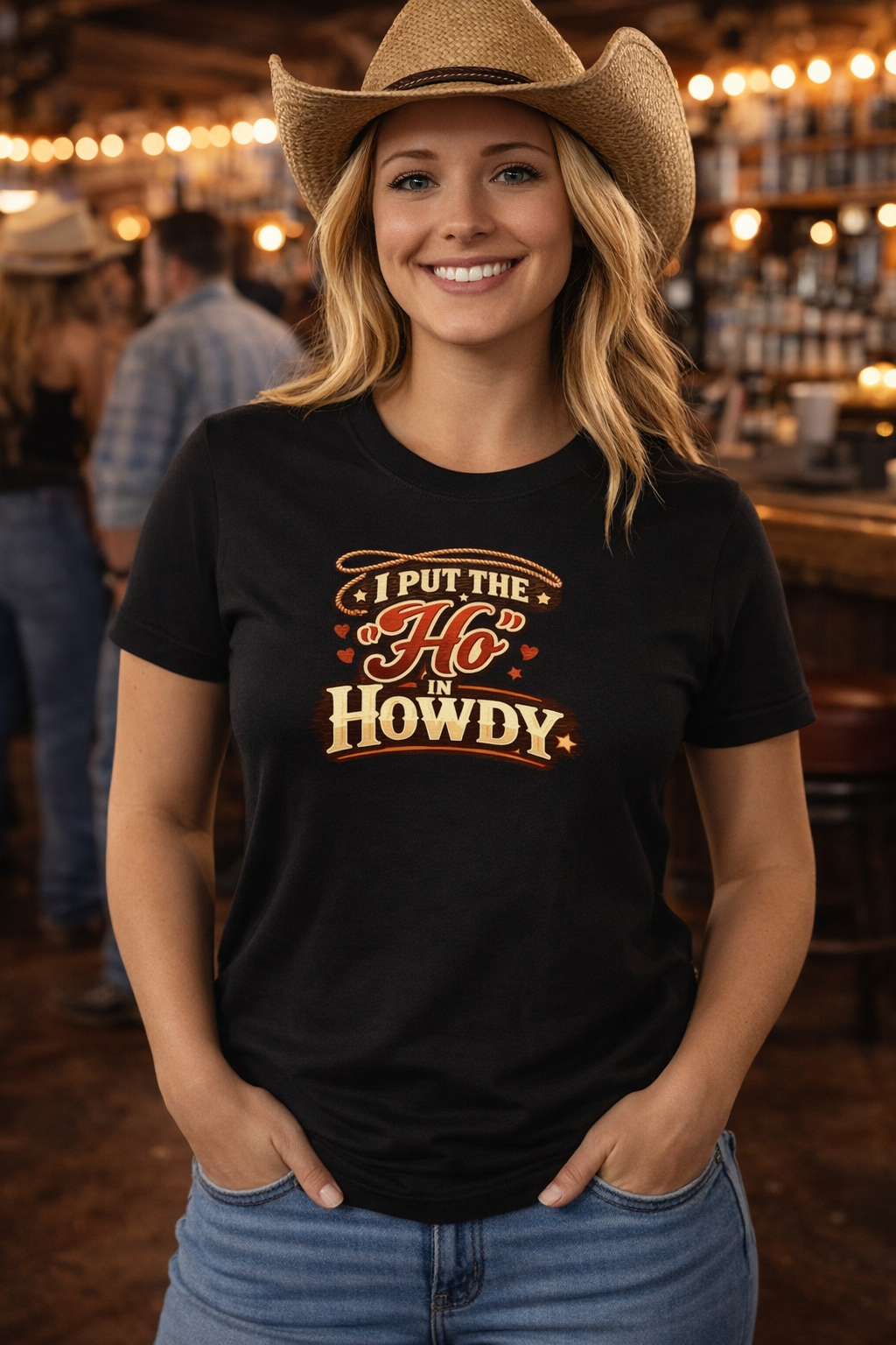 Ho in Howdy TShirt